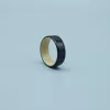 Ring, Made of Ebony and Apricot Wood