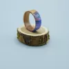 Apricot Wood and Epoxy Resin Ring