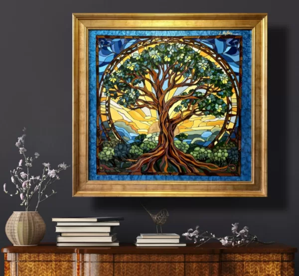 " The Tree of Life. Sunrise "