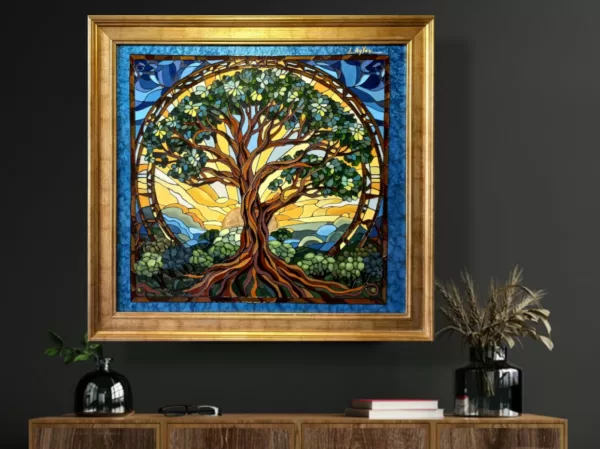 " The Tree of Life. Sunrise "