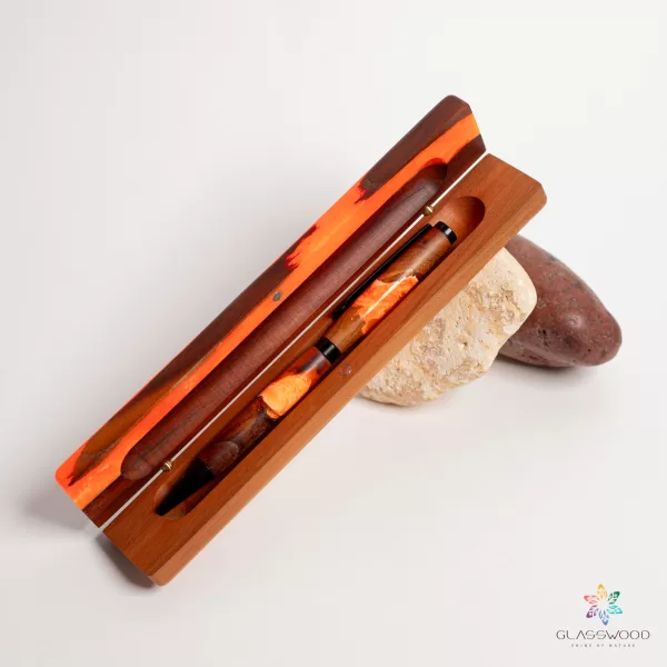 Wood and Epoxy Resin Pen | Handmade