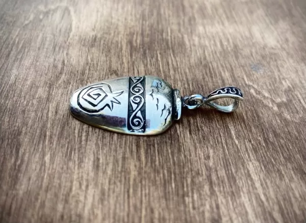 Sterling Silver Armenian Pot Pendant