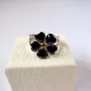 Sterling Silver Forget Me Not Flower Ring