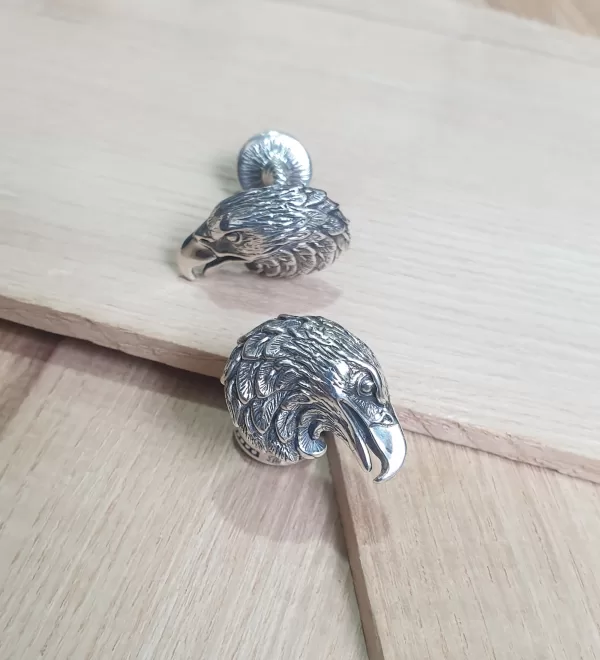 Sterling Silver Men's Eagle Cufflinks