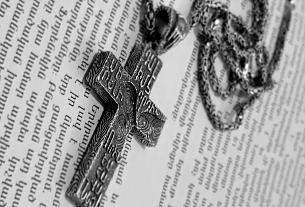 Sterling Silver Double-Sided Cross Pendant