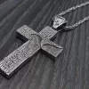 Sterling Silver Double-Sided Cross Pendant