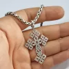 Sterling Silver Large Cross Pendant