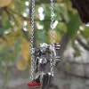 Sterling Silver Swinging Girl Necklace