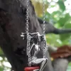 Sterling Silver Swinging Girl Necklace