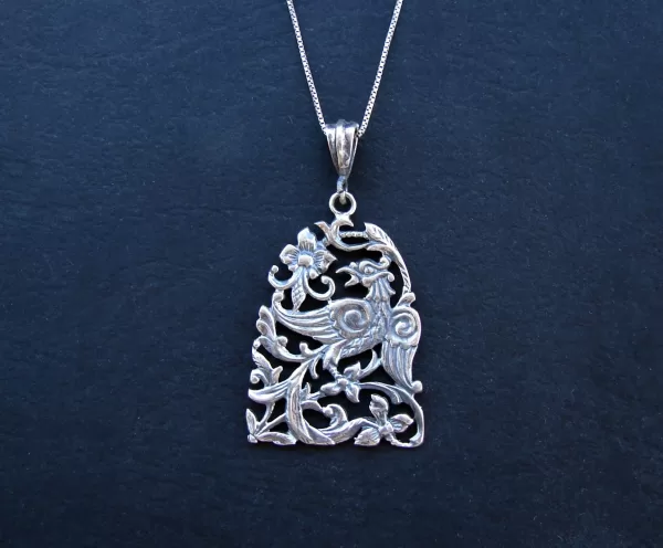 Phoenix Pendant Sterling Silver 925