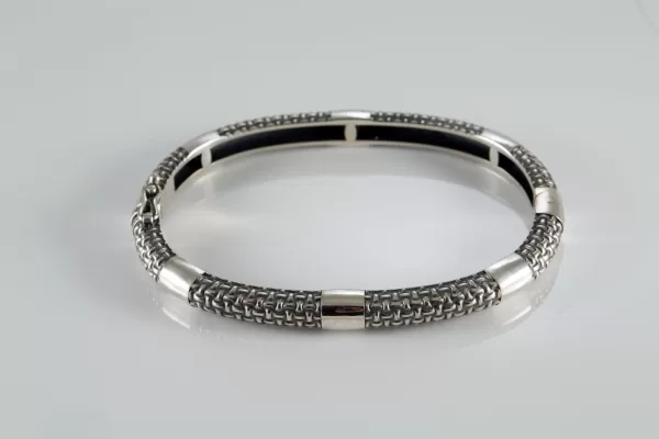 Sterling Silver Heavy Men's Bracelet