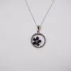 Sterling Silver "Forget me Not" Flower Necklace