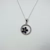 Sterling Silver "Forget me Not" Flower Necklace