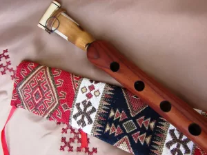 Armenian Duduk with Fabric Case