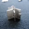 Miniature Prayer Book Pendant, Our Father in Armenian