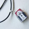 Miniature Prayer Book Pendant, Our Father in Armenian