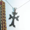 Sterling Silver Armenian Cross Khachqar Ornament