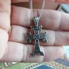 Sterling Silver Armenian Cross Khachqar Ornament