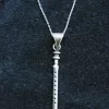 Sterling Silver Armenian Duduk Pendant