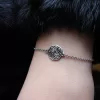 Sterling Silver Wheel of Eternity Bracelet