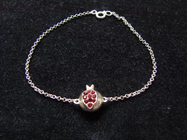 Armenian Pomegranate Bracelet Sterling Silver 925