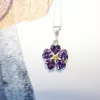 Sterling Silver "Forget me Not" Flower Pendant