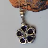 Sterling Silver "Forget me Not" Flower Pendant