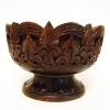 Natural Hand Carved Wooden Bowl