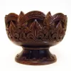 Natural Hand Carved Wooden Bowl