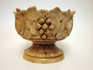 Hand Carved Wooden Bowl