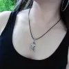 Armenian Bird Letter Initial Pendant