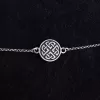 Celtic Shield Knot Bracelet Sterling Silver 925