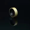 Ring, Made of Ebony and Apricot Wood