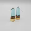 Earrings Made of Pear Wood and Silver 925