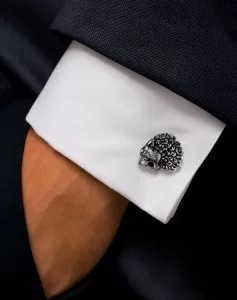 Silver Men’s Lion Cufflinks