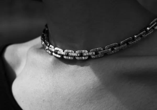 Sterling Silver Chunky Chain Necklace