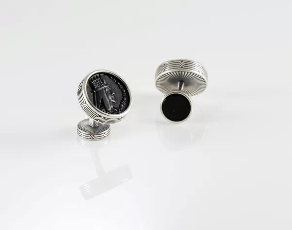 Tigran the Great Sterling Silver Cufflinks