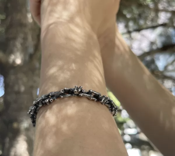 Sterling Silver Tree Branch Bracelet