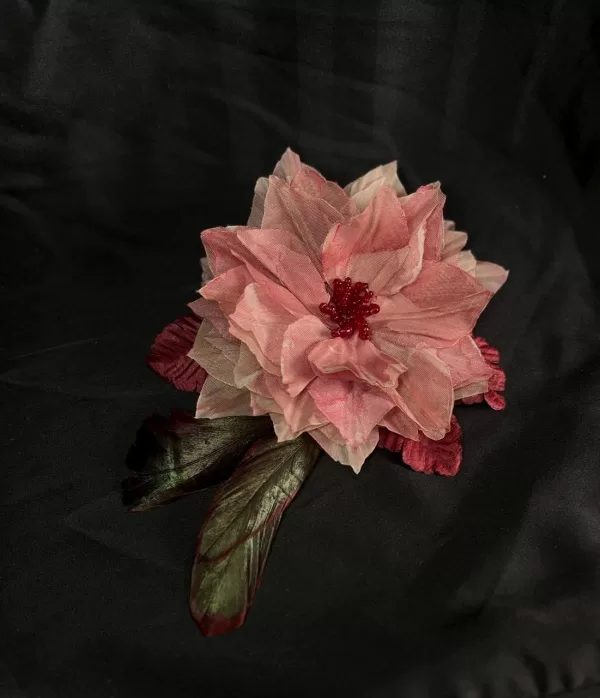 Organza Flower Brooch