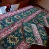 Armenian Carpet Ornament Table Runner with Two Coasters