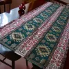 Armenian Carpet Ornament Table Runner with Two Coasters