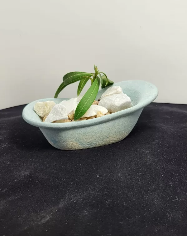 Armenian Stone Decorative Mini Bathtub