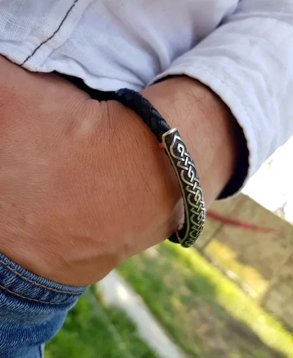 Handmade Leather Bracelet for Men