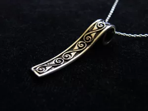 Carpet Ethnic Pendant Sterling Silver 925