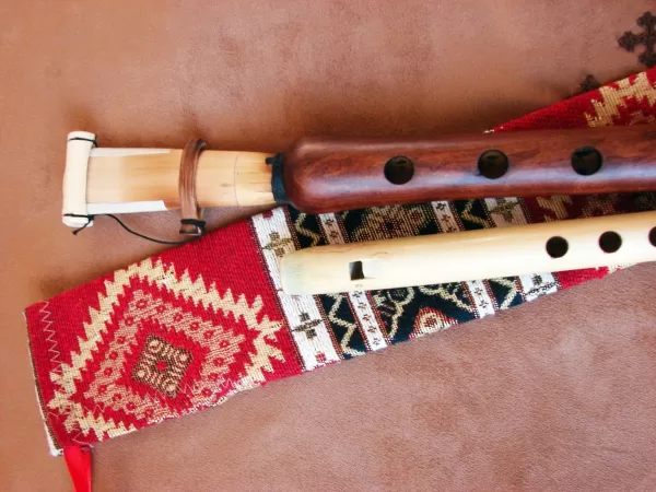 Handmade Armenian Duduk and Flute, Apricot Wood