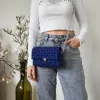 Blue Braided Purse