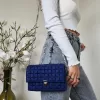 Blue Braided Purse