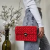 Red Braided Purse