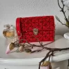 Red Braided Purse