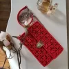 Red Braided Purse